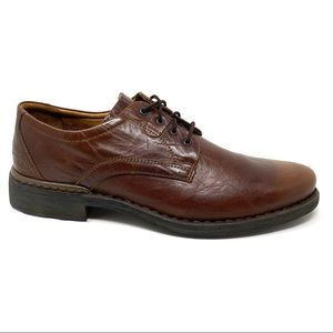 Josef Seibel Simon BOZEN Marone leather dress shoe